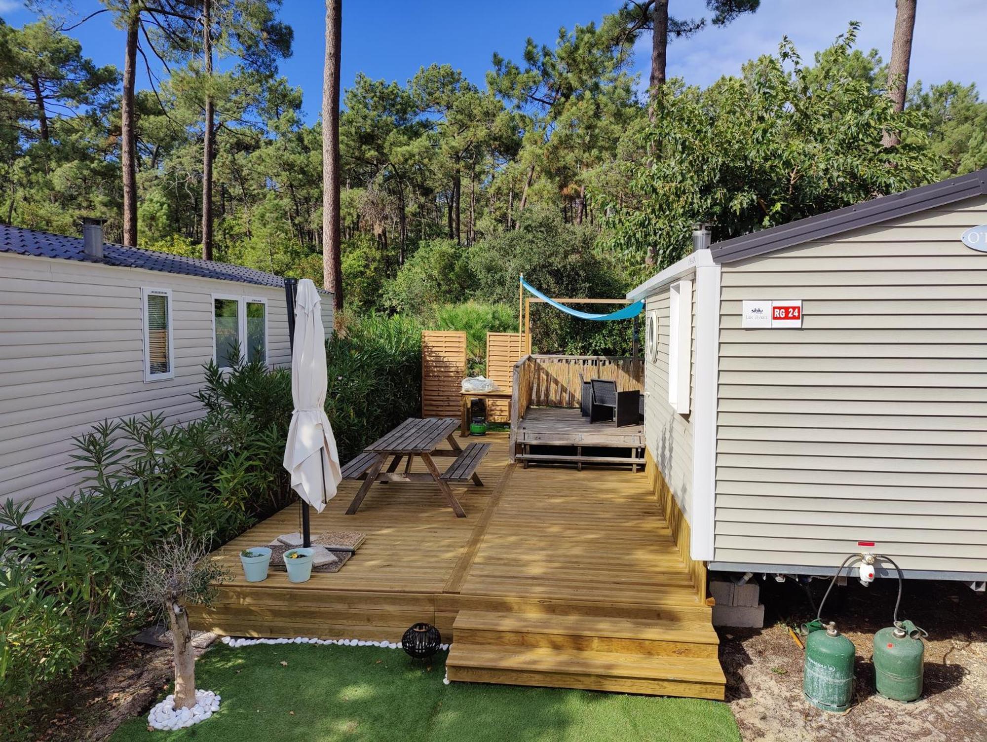 Mobile-Home 6 Personnes Cap Ferret Claouey エクステリア 写真